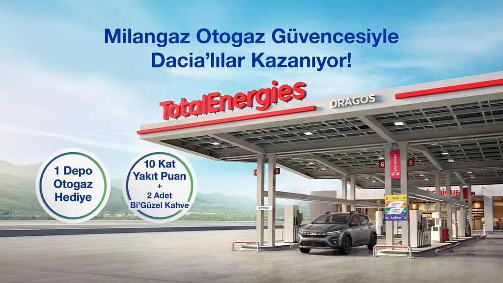 MİLANGAZ OTOGAZ GÜVENCESİYLE DACIA’LILAR KAZANIYOR!